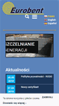 Mobile Screenshot of eurobent.com