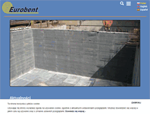 Tablet Screenshot of eurobent.com